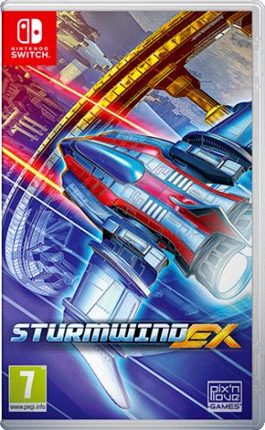 sturmwind ex physical retail release pix n love nintendo switch cover www.limitedgamenews.com