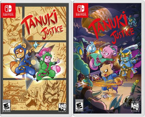 tanuki justice standard edition vgnysoft exclusive edition physical retail release vgnysoft nintendo switch cover www.limitedgamenews.com
