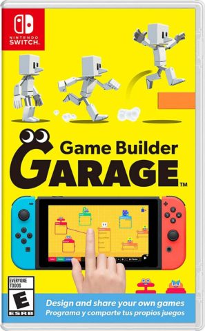 game builder garage physical retail us release nintendo switch cover www.limitedgamenews.com