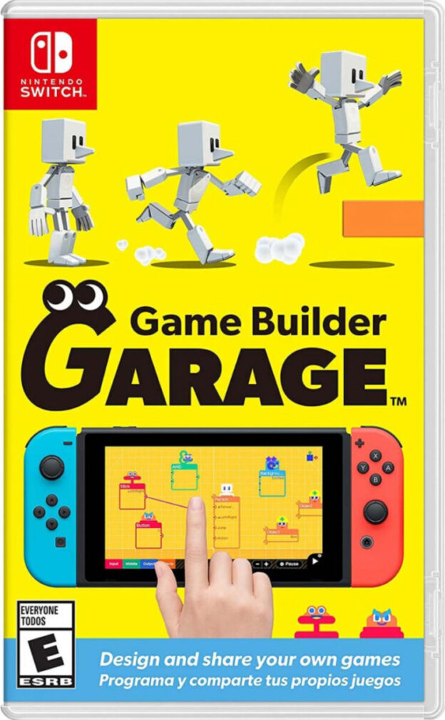 game builder garage physical retail us release nintendo switch cover www.limitedgamenews.com