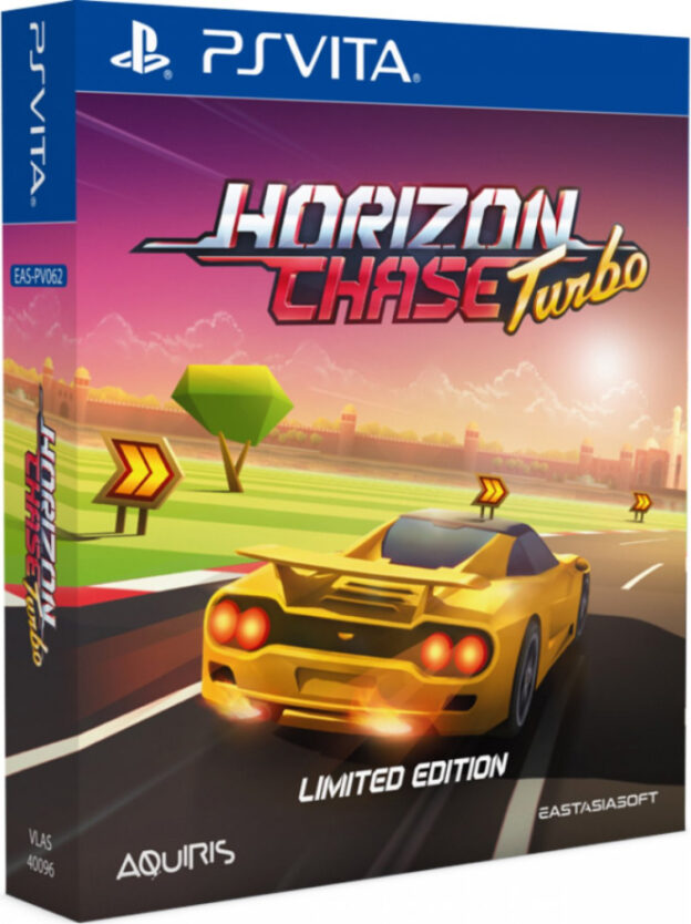 horizon chase turbo limited edition physical retail release asia english multi-language eastasiasoft playstation vita cover www.limitedgamenews.com