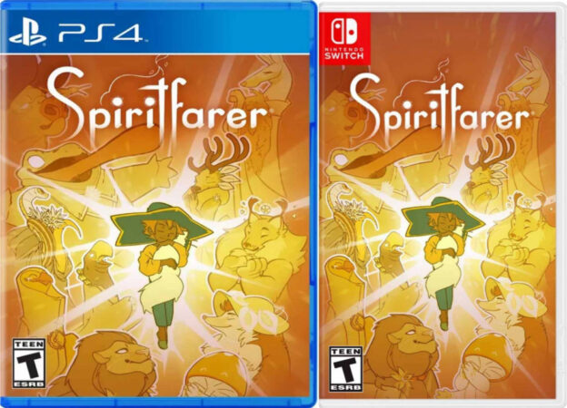 spiritfarer physical retail release standard edition iam8bit playstation 4 nintendo switch cover www.limitedgamenews.com