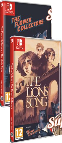 the flower collectors the lions song 2 games 1 cart physical retail release super rare games nintendo switch cover wwwlimitedgamenews.com