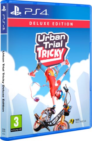 urban trial tricky deluxe edition physical retail release red art games playstation 4 cover www.limitedgamenews.com