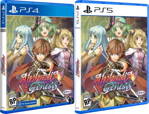alphadia genesis physical retail release limited run games playstation 4 playstation 5 cover www.limitedgamenews.com