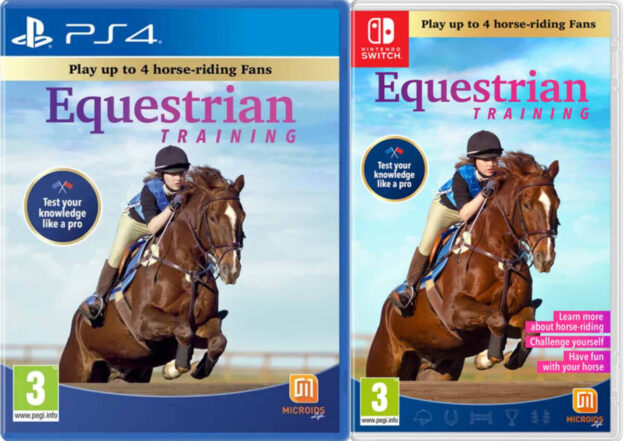 equestrian training physical retail release europe playstation 4 nintendo switch cover www.limitedgamenews.com