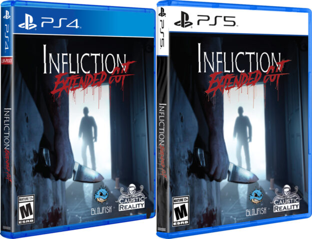infliction extended cut physical retail release limited run games playstation 4 playstation 5 cover www.limitedgamenews.com