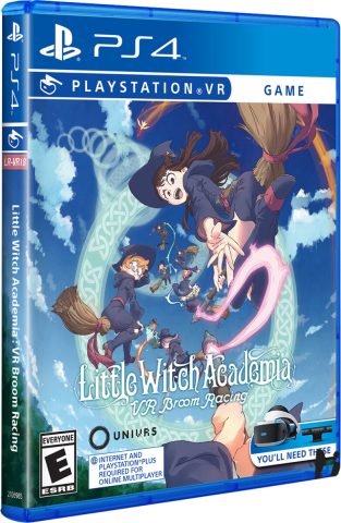 little witch academia vr broom racing physical retail release limited run games playstation vr cover www.limitedgamenews.com