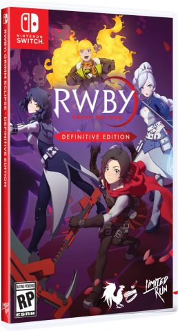 rwby grimm eclipse definitive edition standard edition physical retail release limited run games nintendo switch cover www.limitedgamenews.com