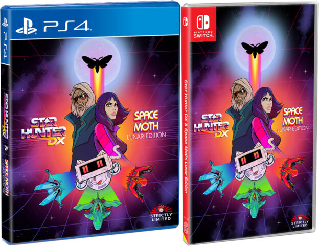 star hunter dx space moth lunar edition standard edition physical retail release strictly limited games playstation 4 nintendo switch cover www.limitedgamenews.com
