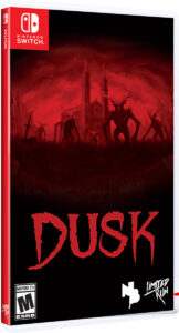 dusk physical retail release limited run games nintendo switch cover www.limitedgamenews.com