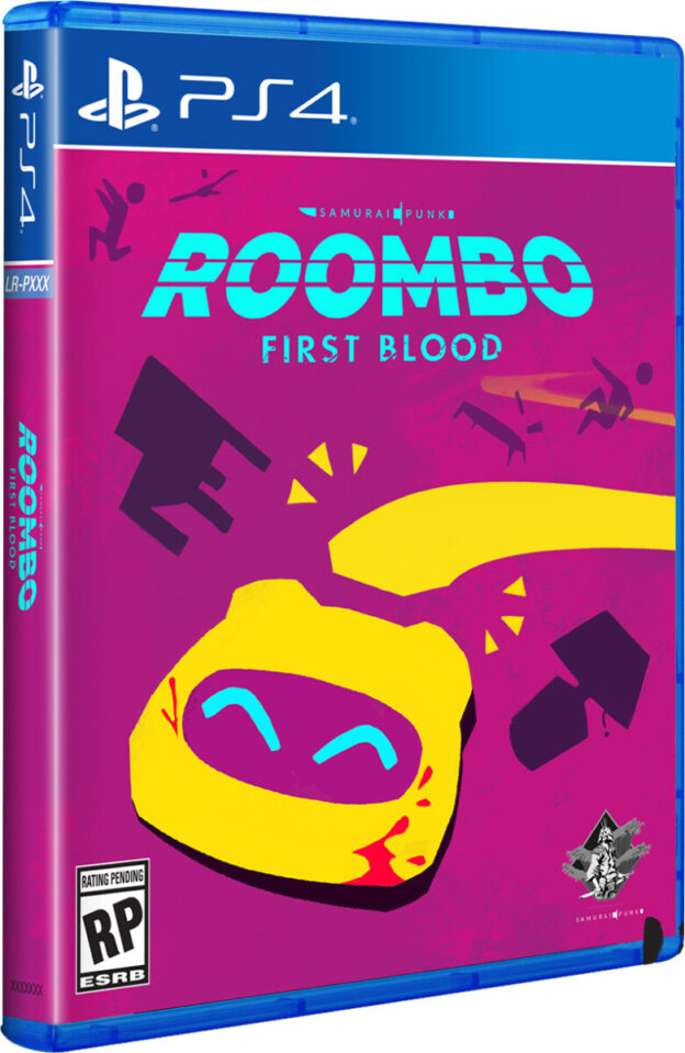 roombo first blood physical retail release limited run games playstation 4 cover www.limitedgamenews.com