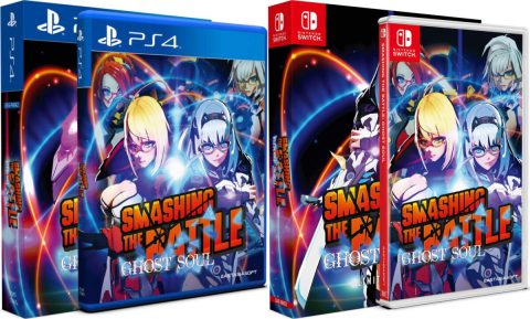 smashing the battle ghost soul limited edition physical retail release asia English multi-language release eastasiasoft playstation 4 nintendo switch cover www.limitedgamenews.com