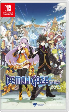 demon gaze extra physical retail release asia english multi-language release nintendo switch cover www.limitedgamenews.com