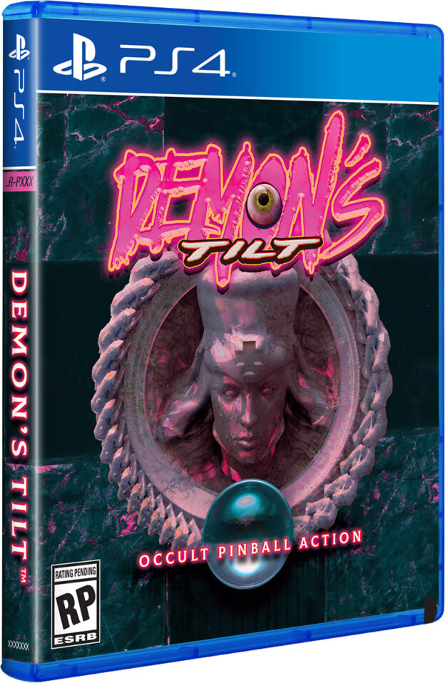 demons tilt physical retail release limited run games playstation 4 cover www.limitedgamenews.com
