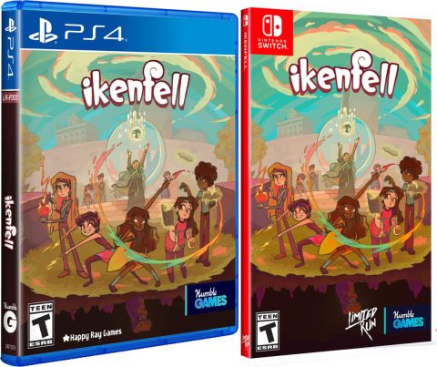 ikenfell physical retail release limited run games playstation 4 nintendo switch cover www.limitedgamenews.com