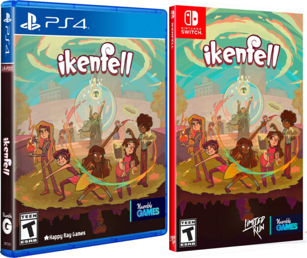 ikenfell physical retail release limited run games playstation 4 nintendo switch cover www.limitedgamenews.com
