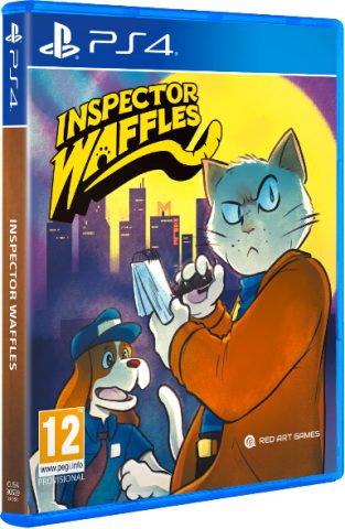 inspector waffles physical retail release red art games playstation 4 cover www.limitedgamenews.com