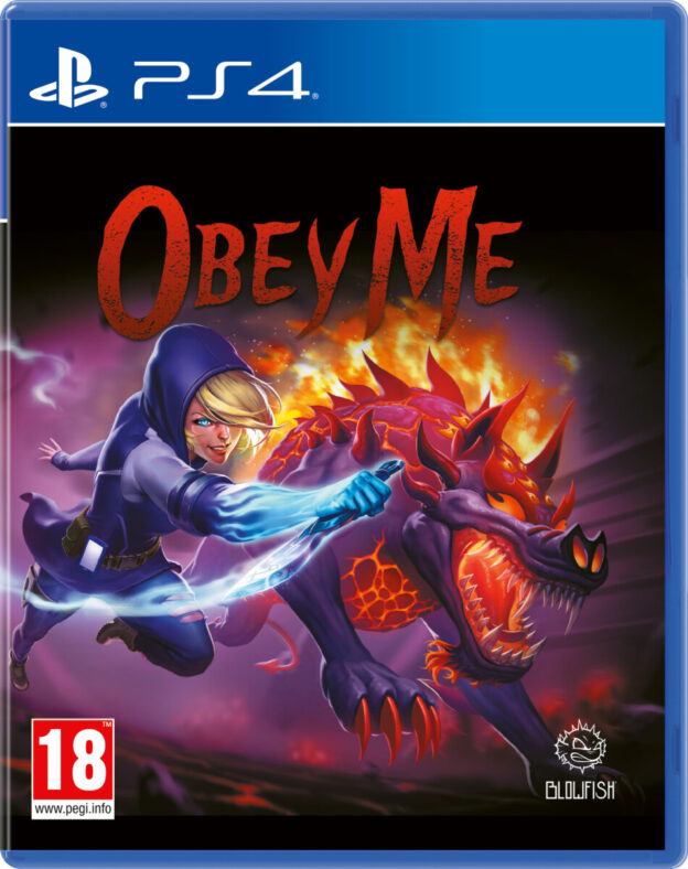obey me physical retail release red art games playstation 4 cover www.limitedgamenews.com