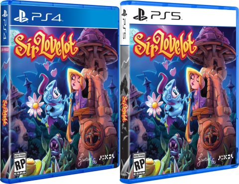 sir lovelot physical retail release limited run games playstation 4 playstation 5 cover www.limitedgamenews.com