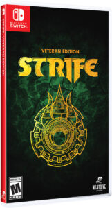 strife veteran edition physical retail release nightdive studios limited run games nintendo switch cover www.limitedgamenews.com