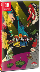 abarenbo tengu zombie nation standard edition physical retail release nintendo switch cover www.limitedgamenews.com