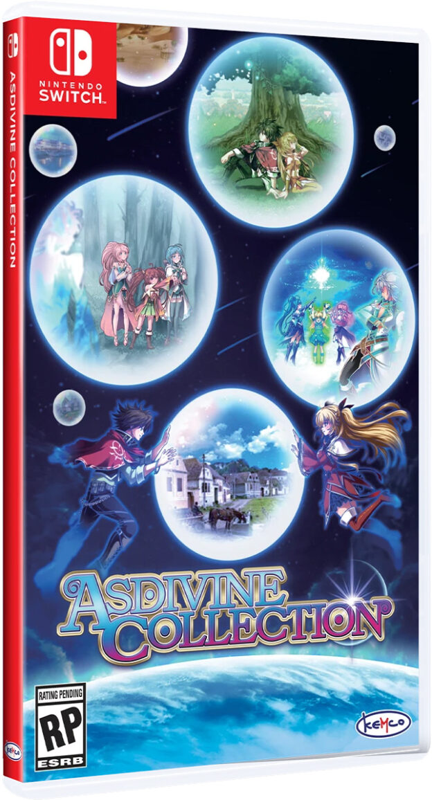asdivine collection physical retail release clear river games nintendo switch cover www.limitedgamenews.com