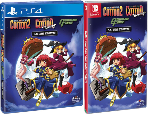 cotton guardian force saturn tribute standard edition physical retail release strictly limited games playstation 4 nintendo switch cover www.limitedgamenews.com