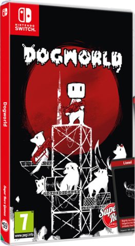 dogworld physical retail release super rare games nintendo switch cover www.limitedgamenews.com