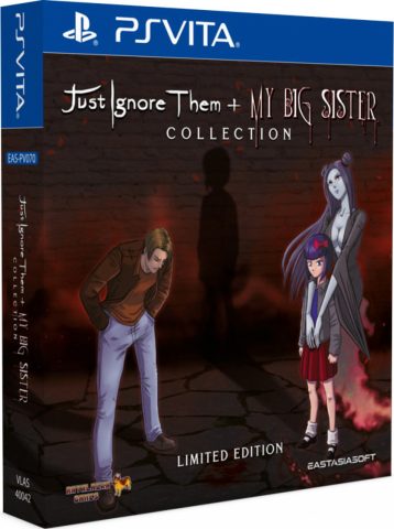 just ignore them + my big sister physical retail release asia English playstation vita cover www.limitedgamenews.com
