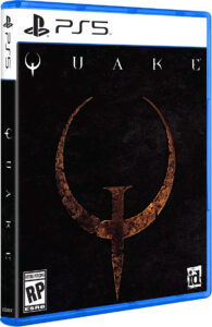 quake standard edition physical retail release limited run games playstation 5 cover www.limitedgamenews.com
