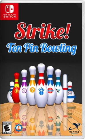 strike 10 pin bowling physical retail release eur nintendo switch cover www.limitedgamenews.com