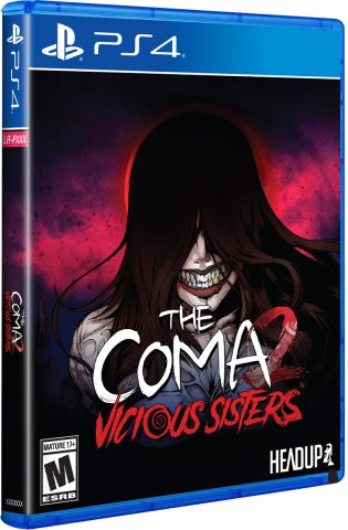 the coma 2 vicious sisters physical retail release limited run games playstation 4 cover www.limitedgamenews.com