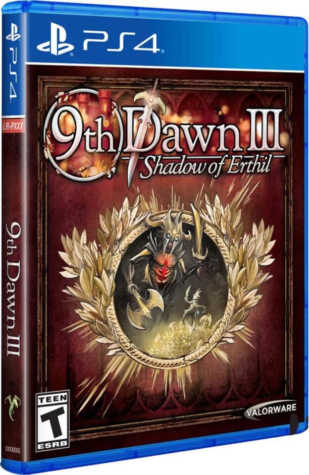 9th dawn iii physical retail release limited run games playstation 4 cover www.limitedgamenews.com