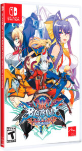 blazblue central fiction special edition physical retail release limited run games nintendo switch cover www.limitedgamenews.com