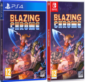 blazing chrome collectors edition physical retail release pix n love playstation 4 nintendo switch cover www.limitedgamenews.com