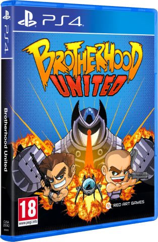 brotherhood united physical retail release red art games playstation 4 cover www.limitedgamenews.com