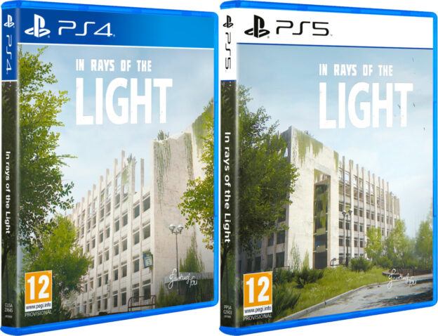 in rays of the light physical retail release red art games playstation 4 playstation 5 cover www.limitedgamenews.com