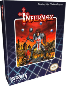 infernax limited collector edition physical retail release limited run games playstation 4 nintendo switch cover www.limitedgamenews.com