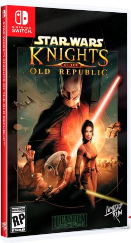knights of the old republic standard edition physical retail release limited run games nintendo switch cover www.limitedgamenews.com