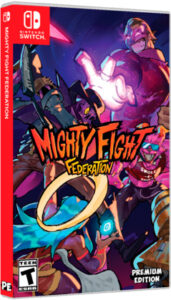 mighty fight federation standard edition physical retail release premium edition games nintendo switch cover www.limitedgamenews.com
