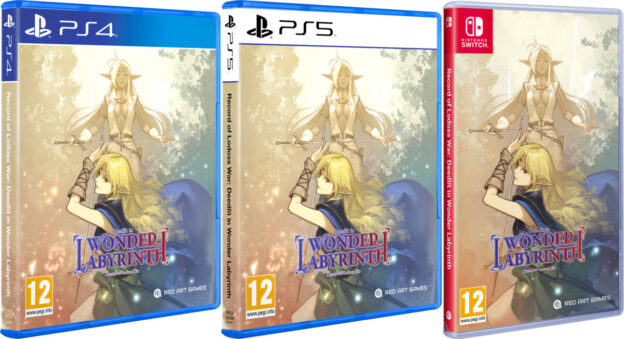 record of lodoss war deedlit in wonder labyrinth physical retail release red art games playstation 4 playstation 5 nintendo switch cover www.limitedgamenews.com