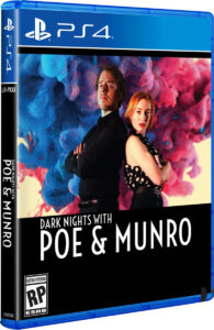 dark nights with poe and monroe physical retail release limited run games playstation 4 cover www.limitedgamenews.com