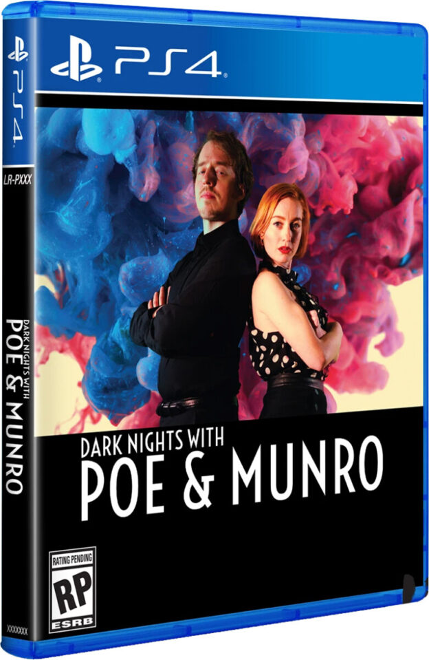 dark nights with poe and monroe physical retail release limited run games playstation 4 cover www.limitedgamenews.com