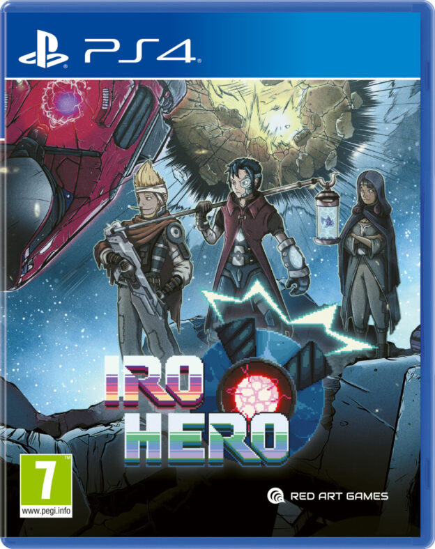 iro hero physical retail retail release pegi red art games playstation 4 cover www.limitedgamenews.com