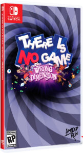 there is no game wrong dimension standard edition physical retail release limited run games nintendo switch cover www.limitedgamenews.com