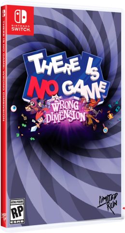 there is no game wrong dimension standard edition physical retail release limited run games nintendo switch cover www.limitedgamenews.com
