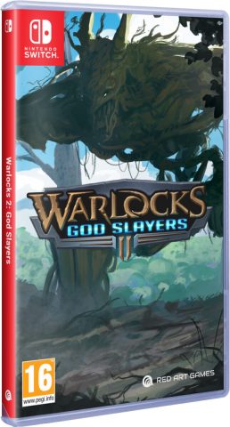 warlocks 2 god slayers physical retail release red art games nintendo switch cover www.limitedgamenews.com