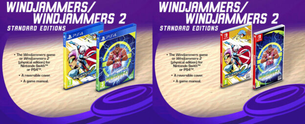 windjammers 1 2 standard edition physical retail release pix n love playstation 4 nintendo switch cover www.limitedgamenews.com