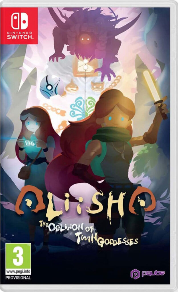 aliisha the oblivion of twin goddesses physical retail release pegi euro pqube nintendo switch cover www.limitedgamenews.com